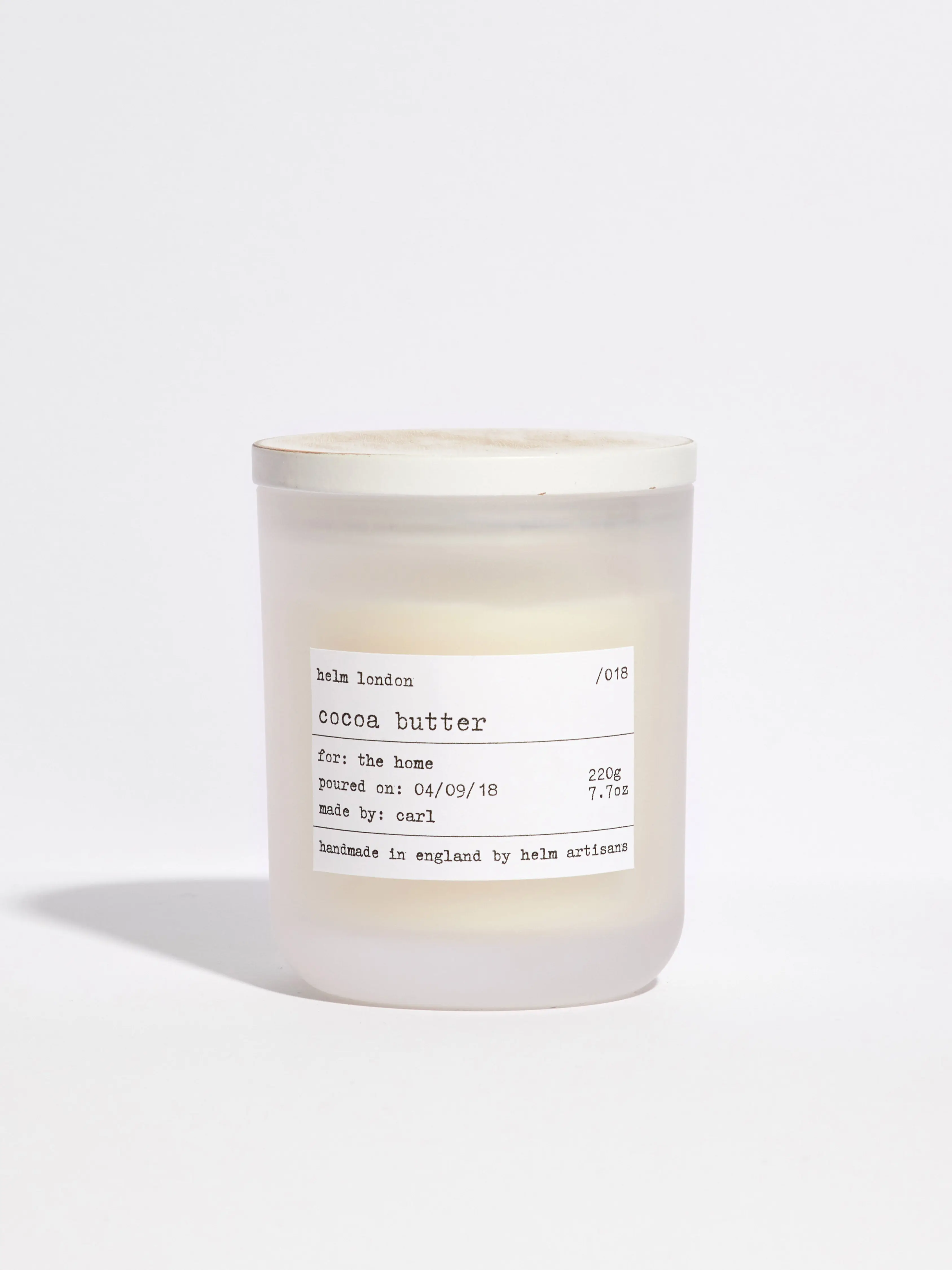 Cocoa Butter Signature Candle - Image 2