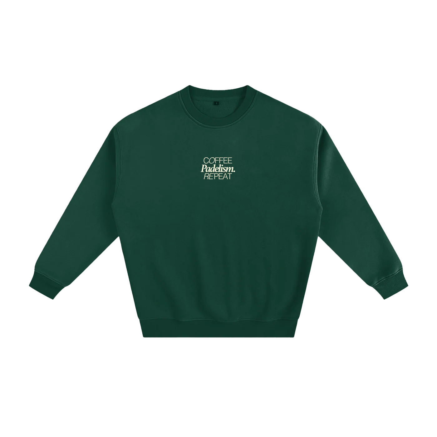 Coffee Padelism Repeat Sweatshirt - Image 2