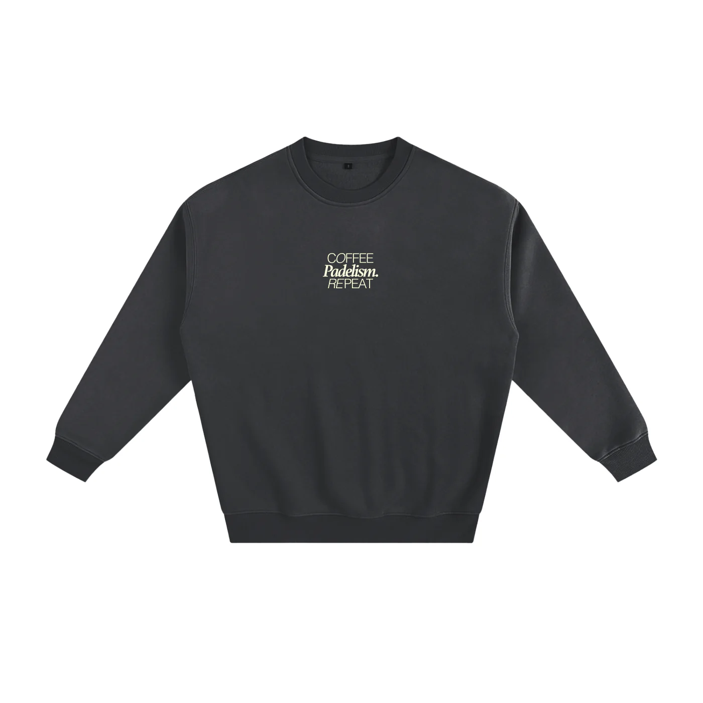 Coffee Padelism Repeat Sweatshirt - Image 3