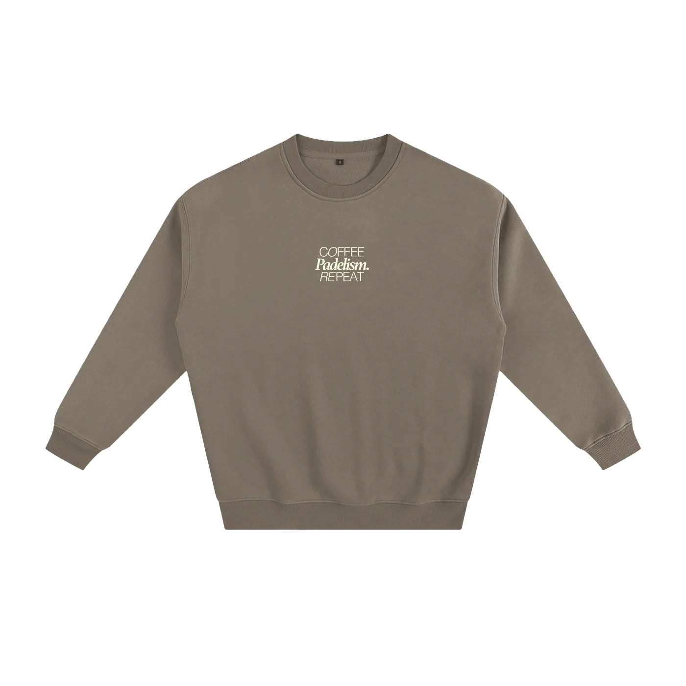 Coffee Padelism Repeat Sweatshirt - Image 5