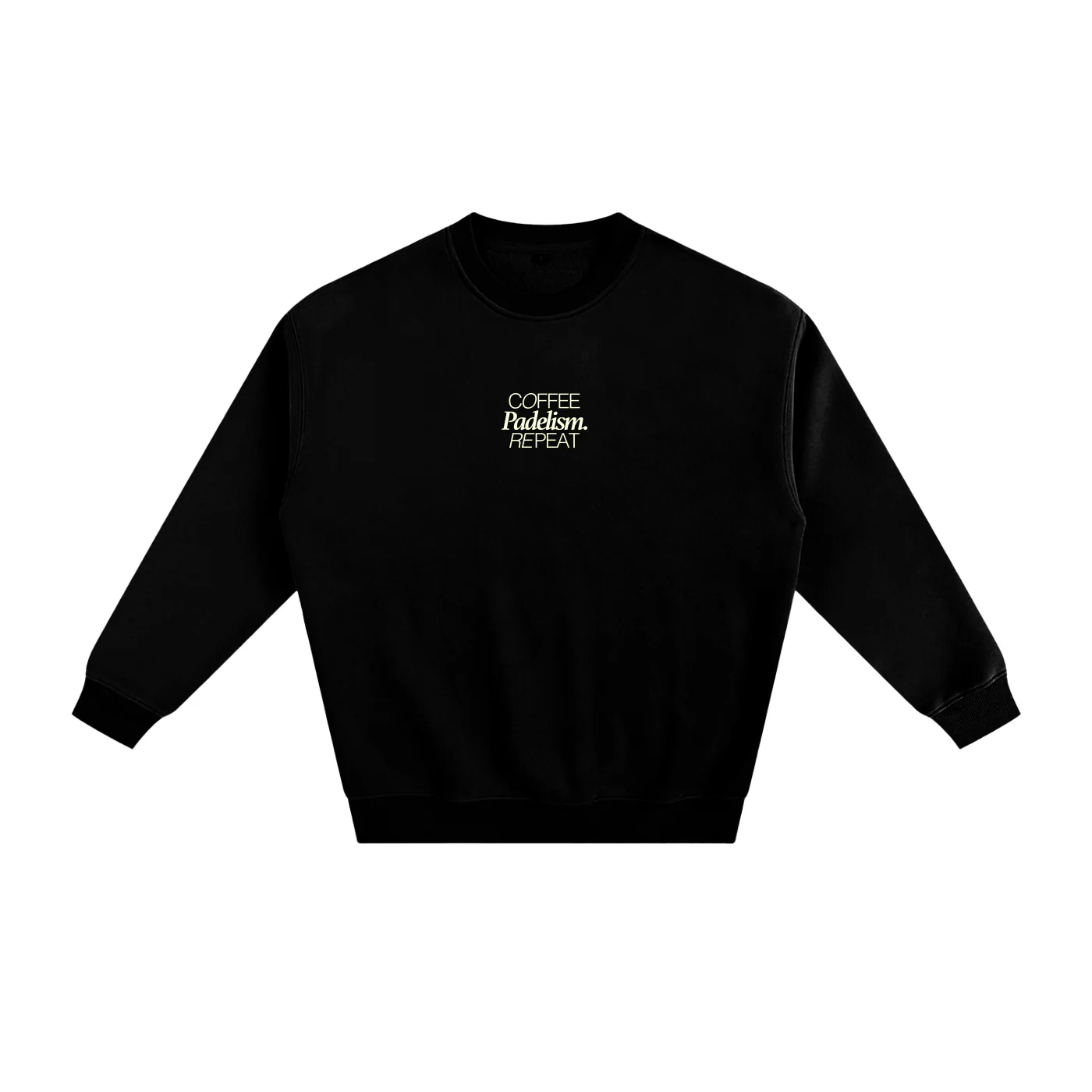 Coffee Padelism Repeat Sweatshirt - Image 7