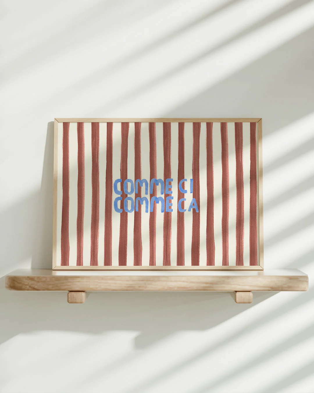 Comme Ci Comme Ca' - Word Art Print - Image 3