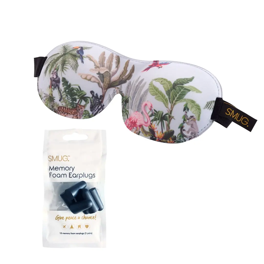 Jungle Contoured 3D Blackout Sleep Mask - Image 4