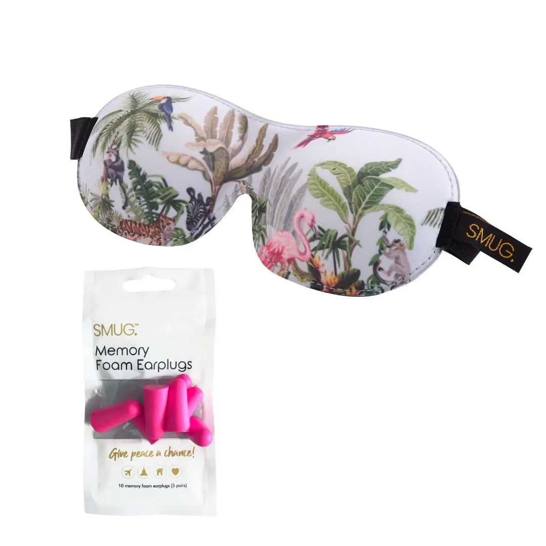 Jungle Contoured 3D Blackout Sleep Mask - Image 5