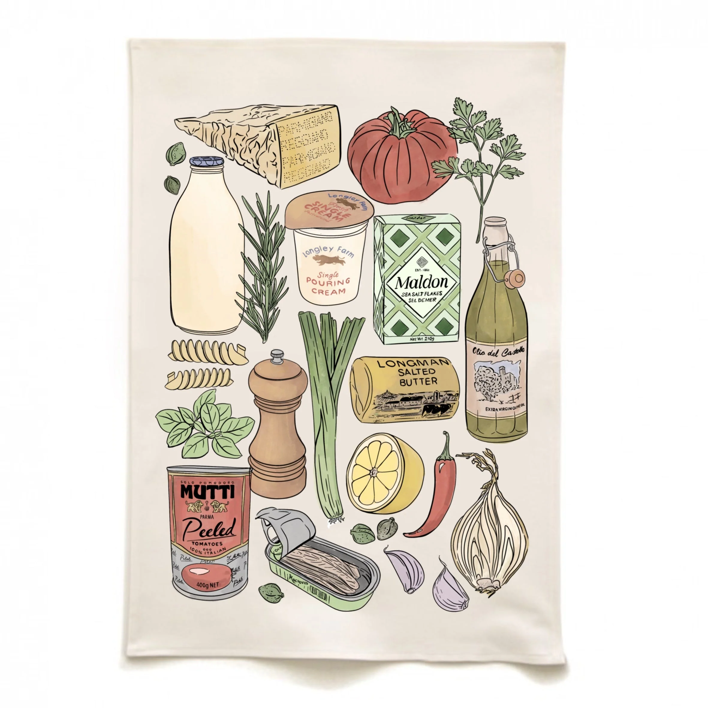 Cooking Essentials Tea Towel