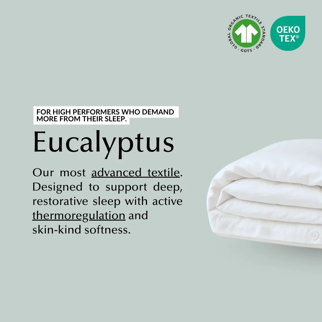 Cool & Comfy Silk Duvet Cover (Eucalyptus) - Image 4