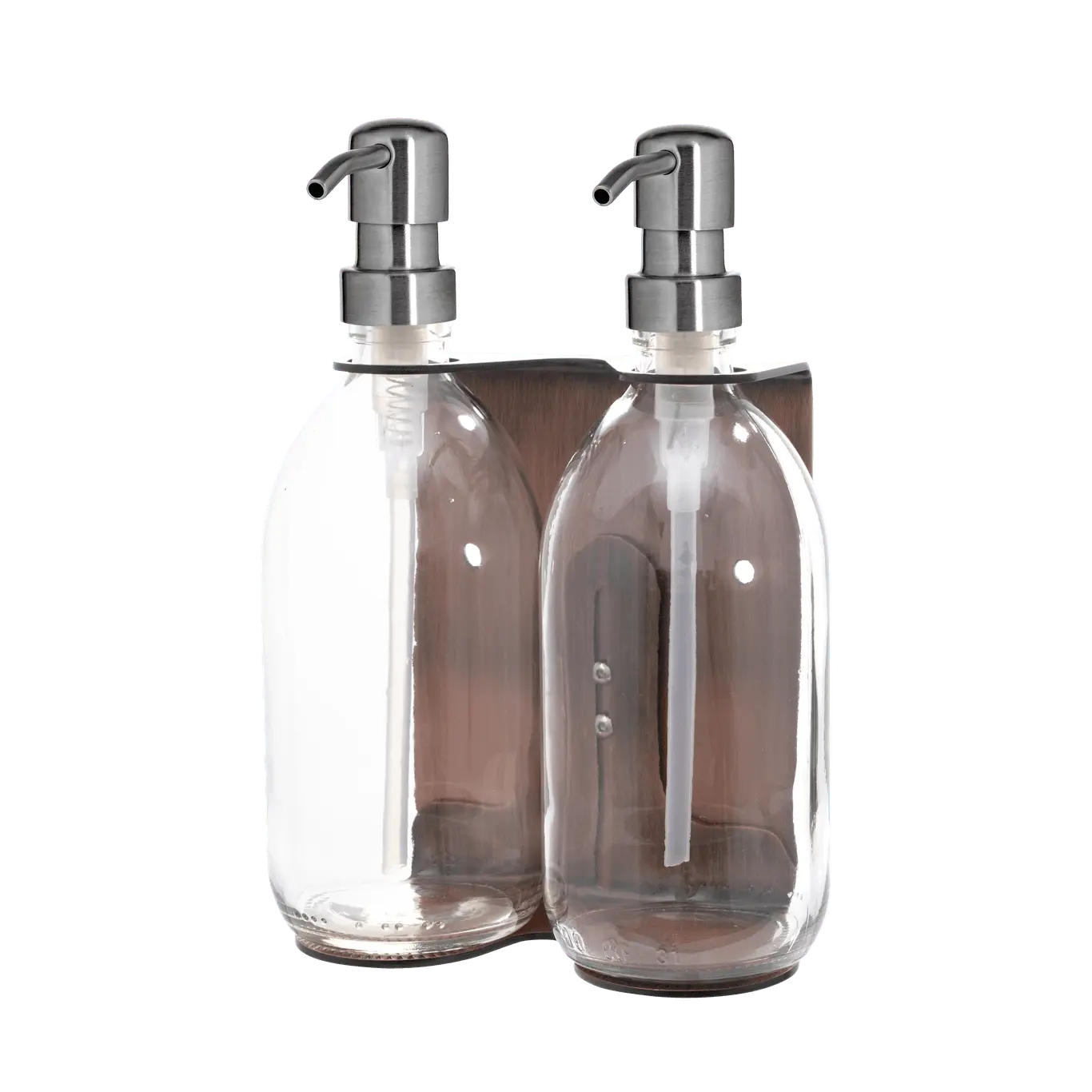 Copper Double Wall Mounted Soap Dispenser - Image 13