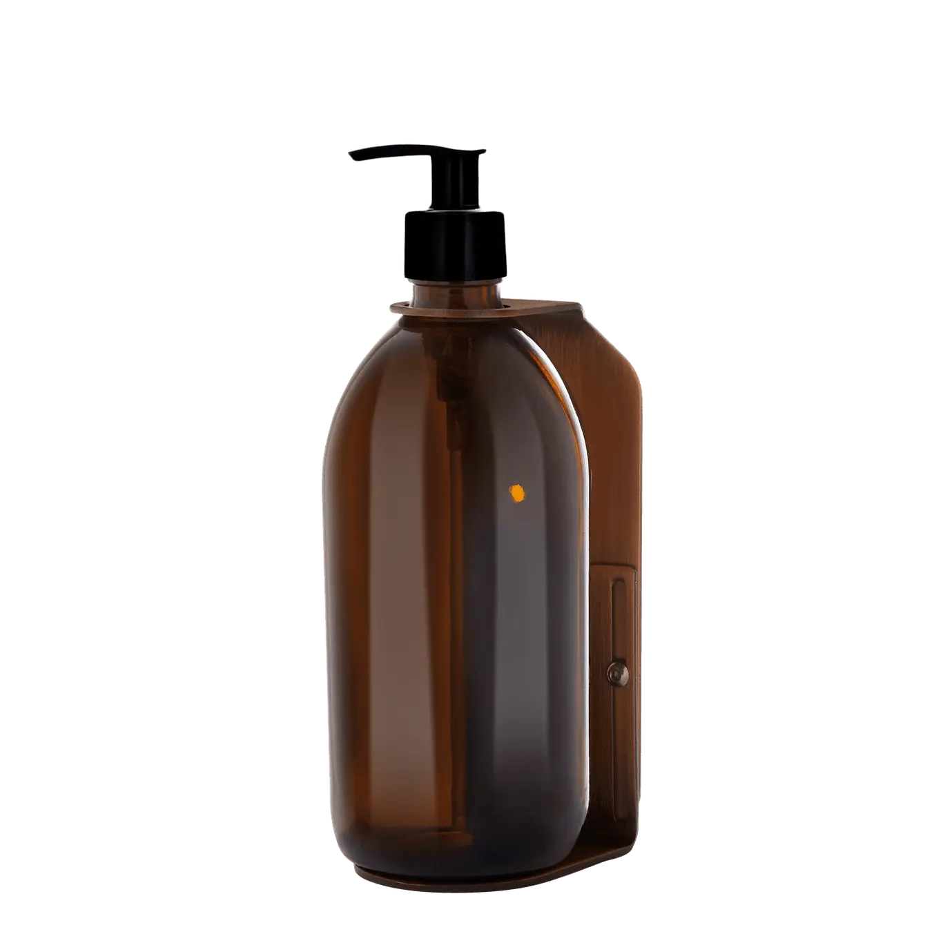 Copper Single Wall Mounted Soap Dispenser - Image 13