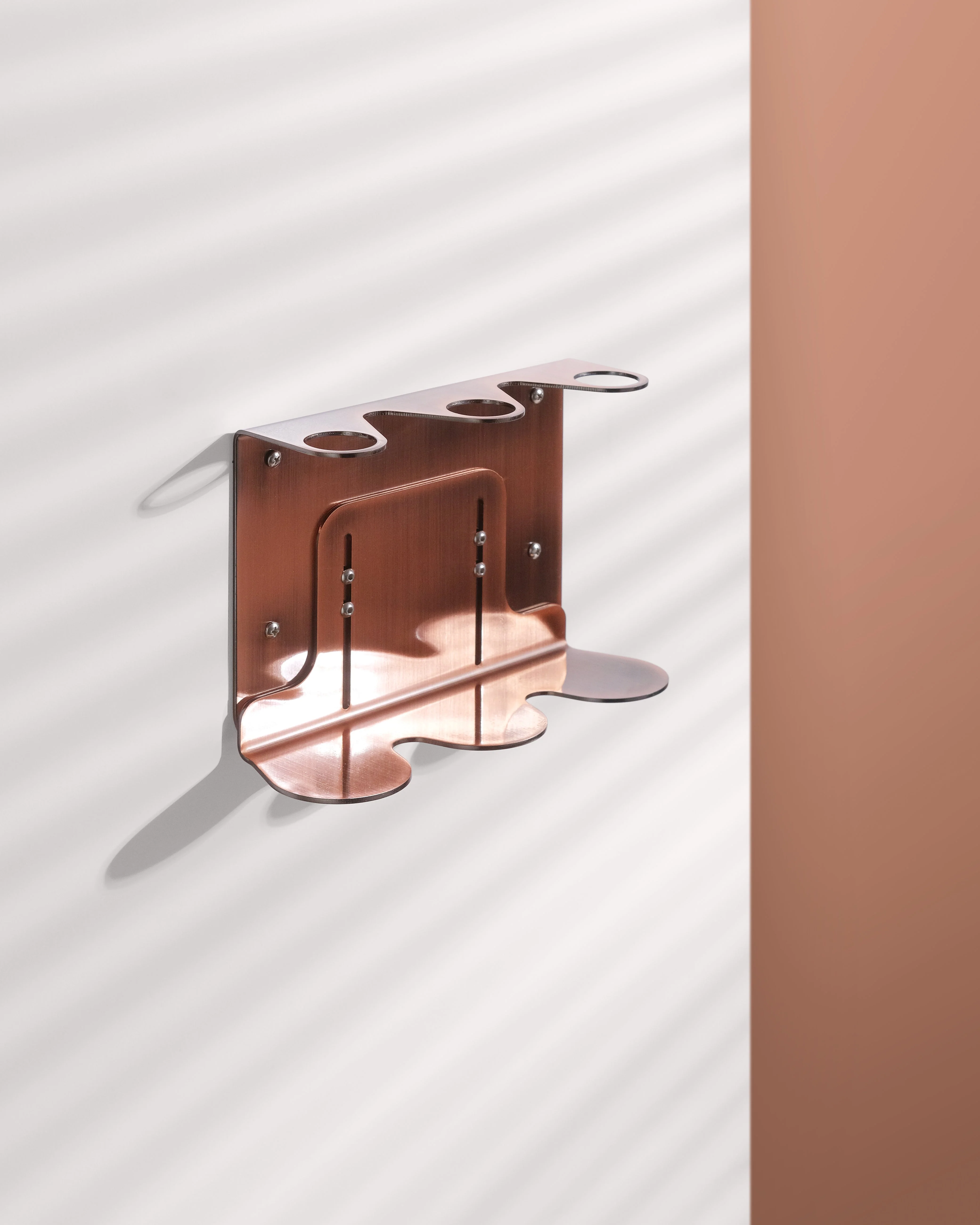 Copper Triple Bottle Holder - Image 3