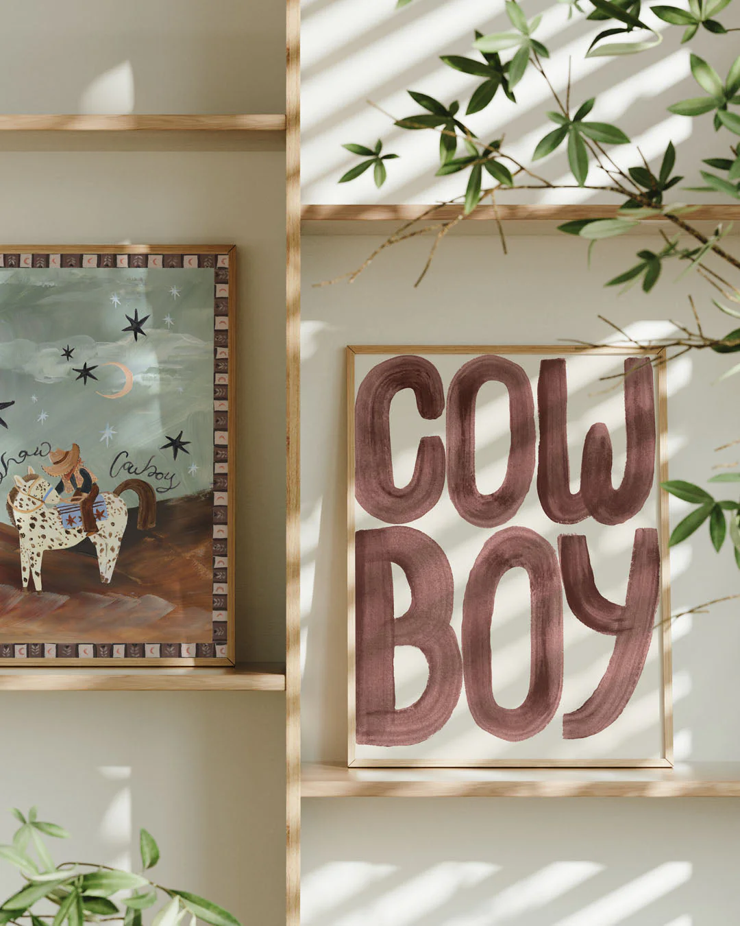 Cowboy - Cowboy Word Print - Image 2