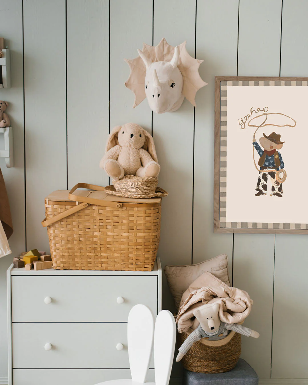 Cowboy Mouse- Mouse Print - Image 2