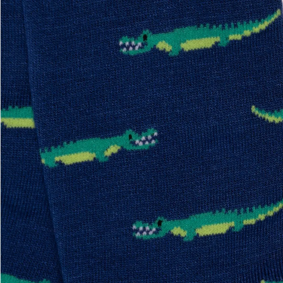 Crocodile Bamboo Socks - Image 3
