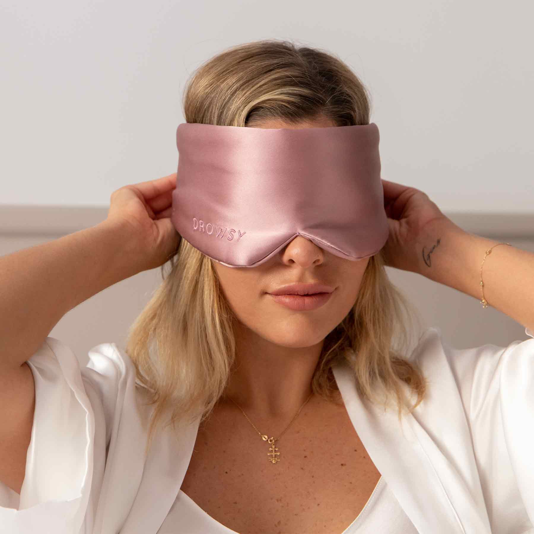 Damask Rose Sleep Mask - Image 3