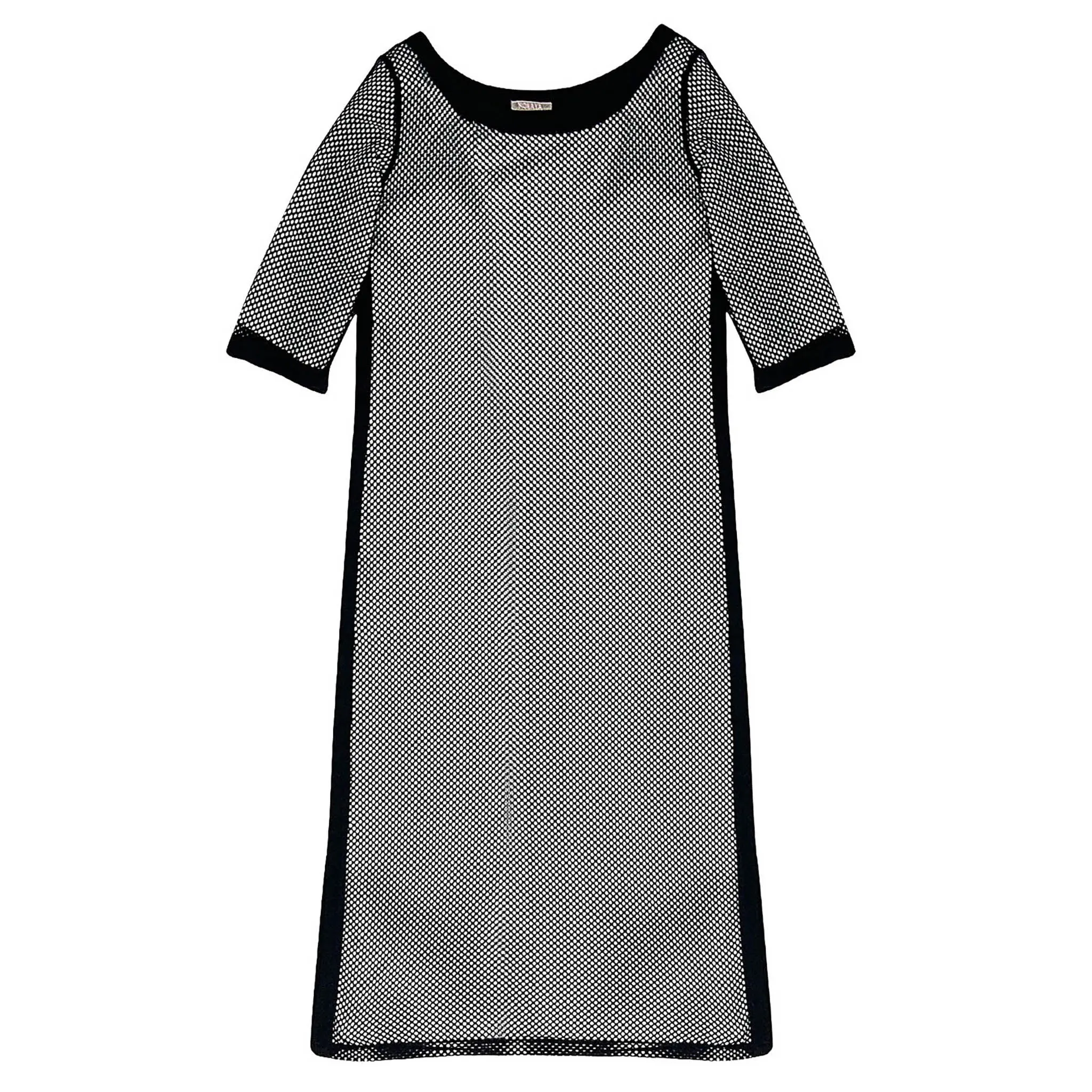 Daring Net Dress Black - Image 3