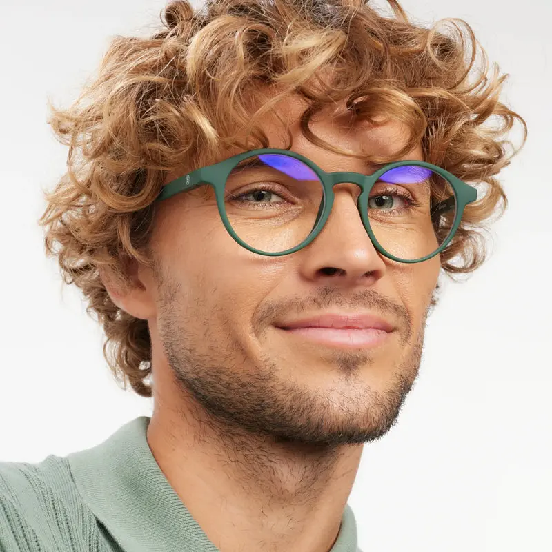 Dark Green Le Marais Glossy Glasses - Image 2