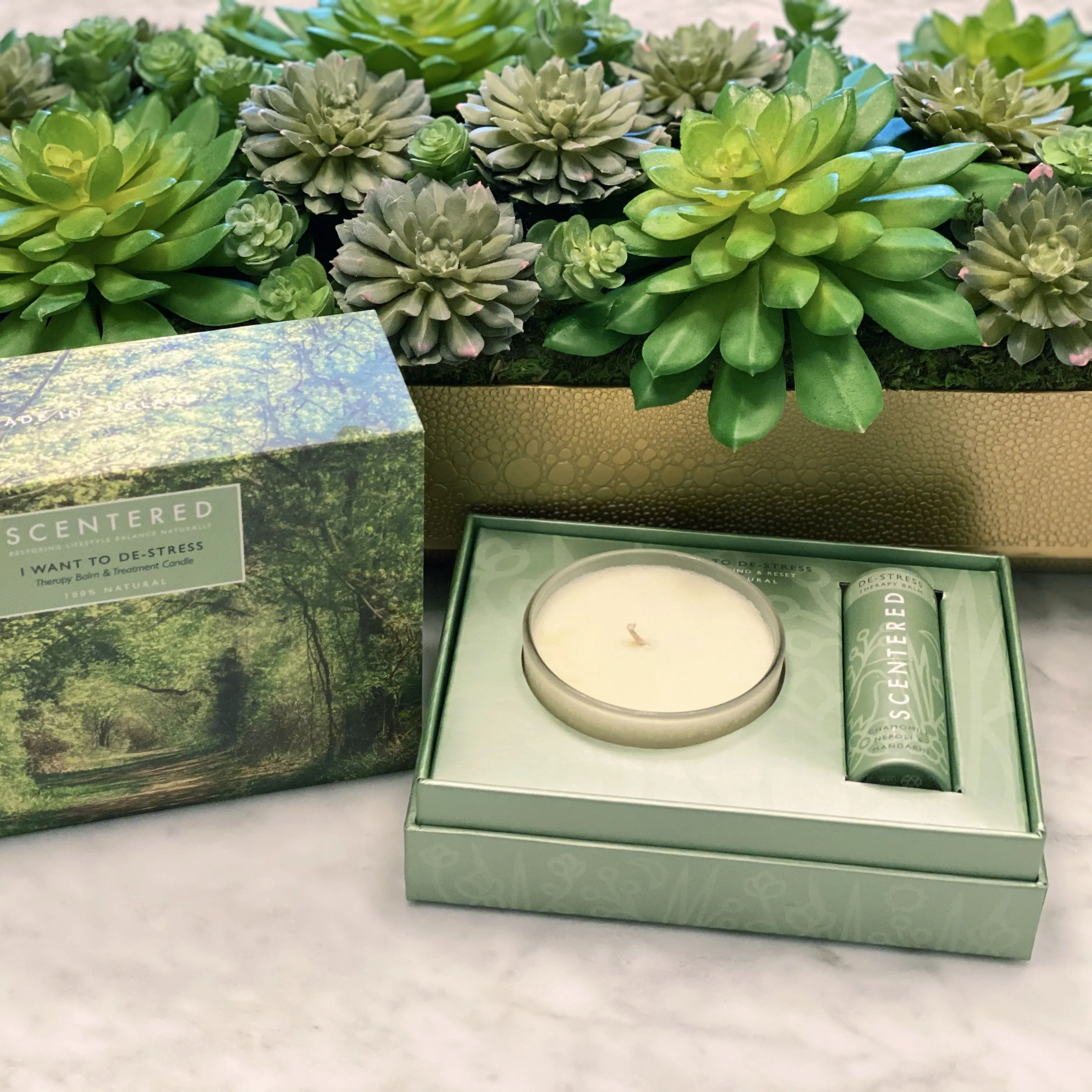 De-stress Balm And Candle Set - Image 3
