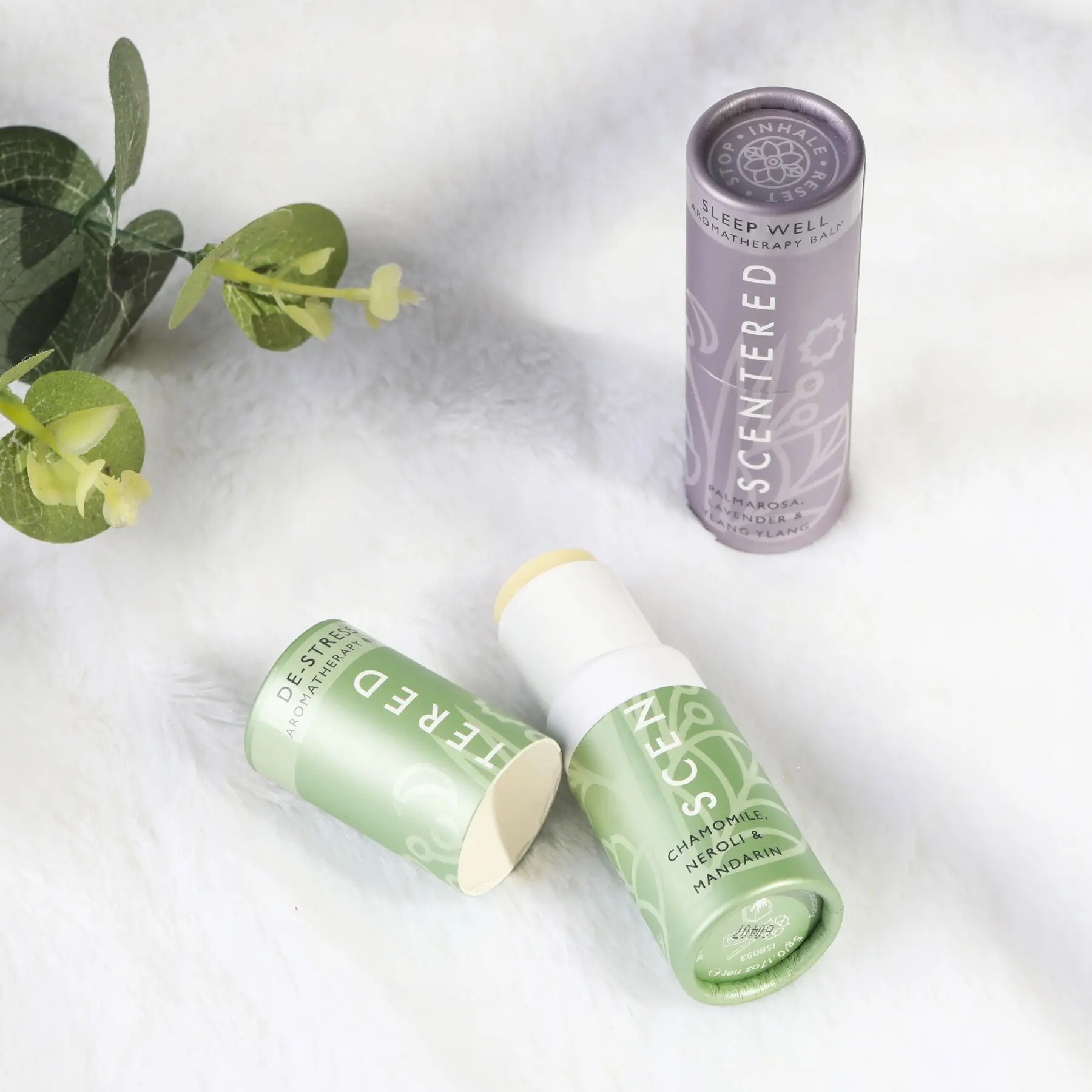 De-stress & Sleep Well Aromatherapy Balm Duo - Image 3