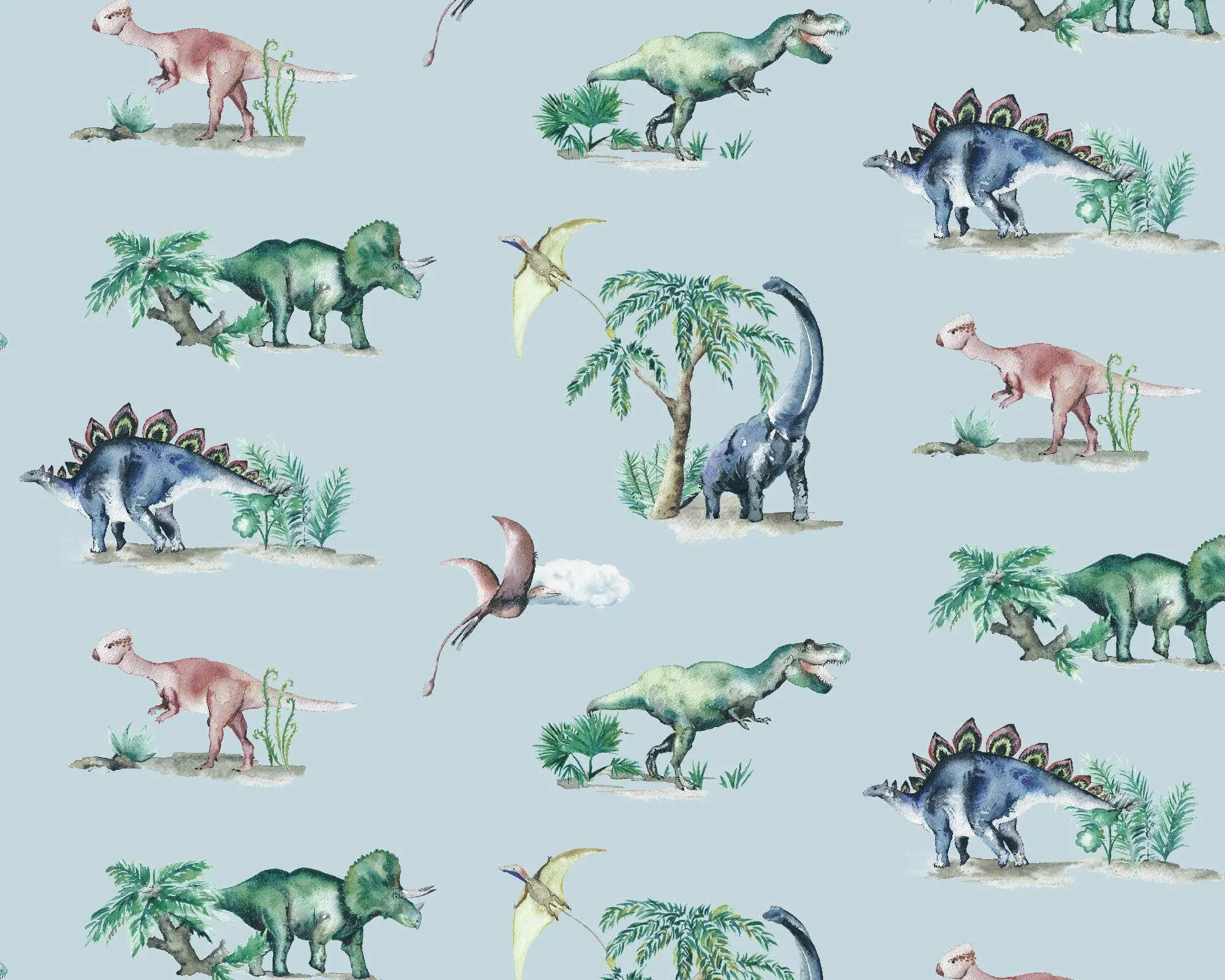 Dinosaurs Children's Wallpaper - Image 9
