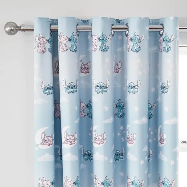 Disney Stitch Blackout Eyelet Curtains - Image 3