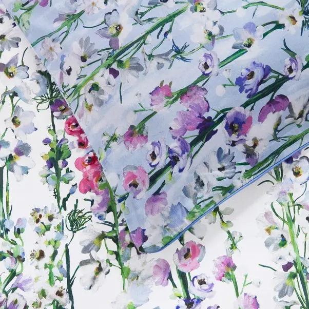 Dorma Country Garden 100% Cotton Standard Pillowcase Pair - Image 3