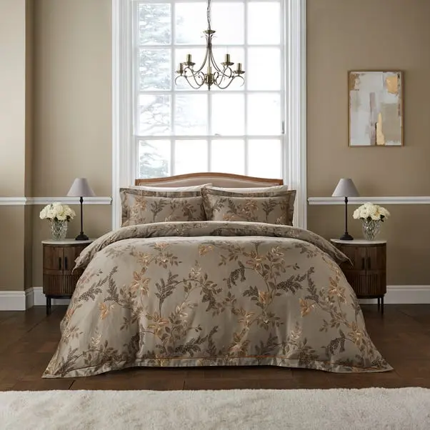 Dorma Moonlight Blossom Oxford Pillowcase Pair - Image 2