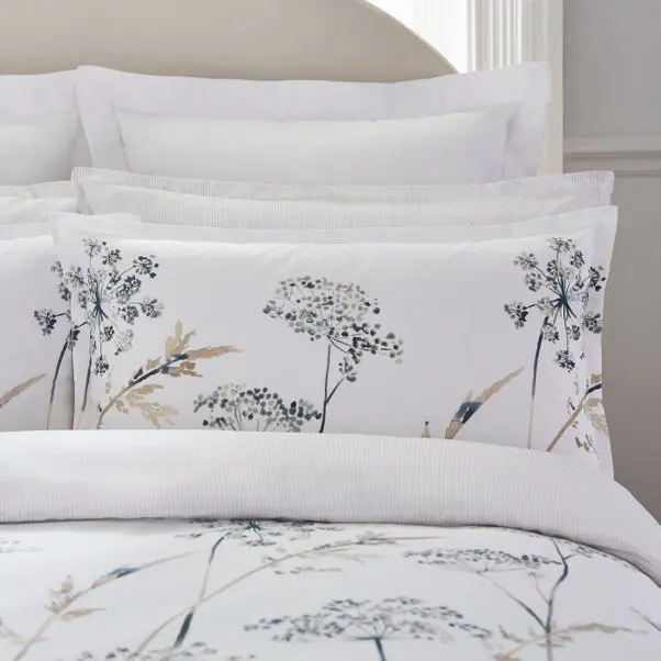 Dorma Purity Meadow 100% Cotton Oxford Pillowcase Pair - Image 4
