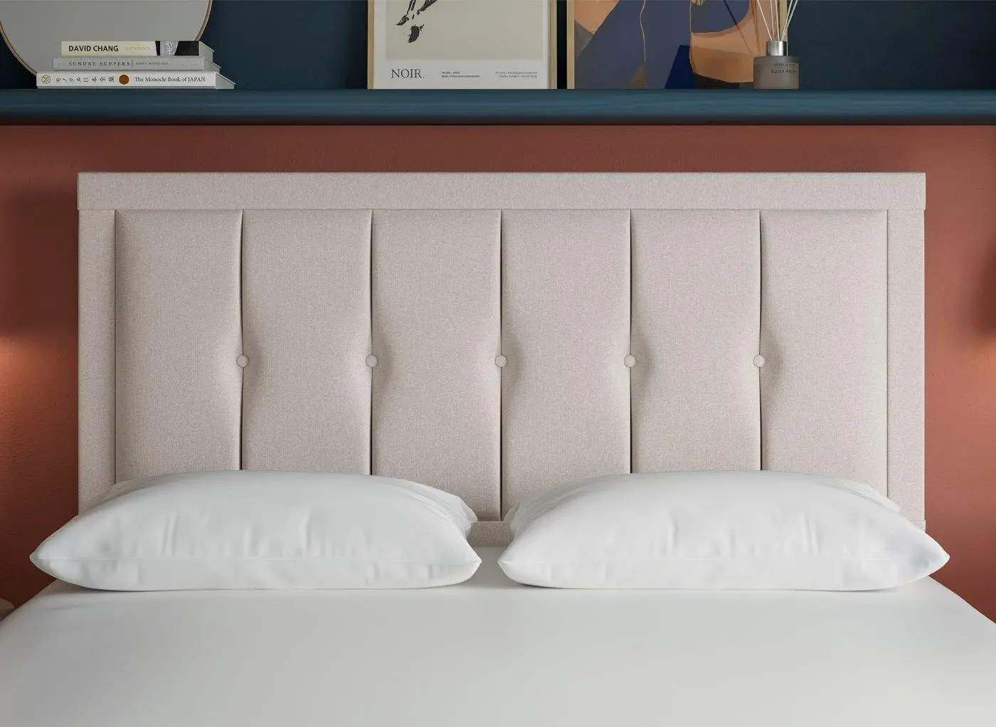 Dream Team Malham Headboard - Cream