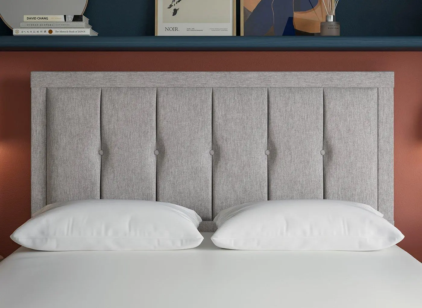 Dream Team Malham Headboard - Grey