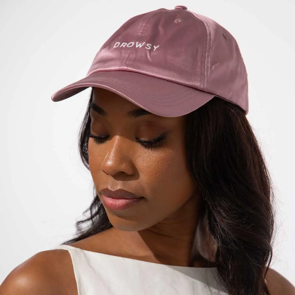 Drowsy Silk Cap - Damask Rose - Image 3