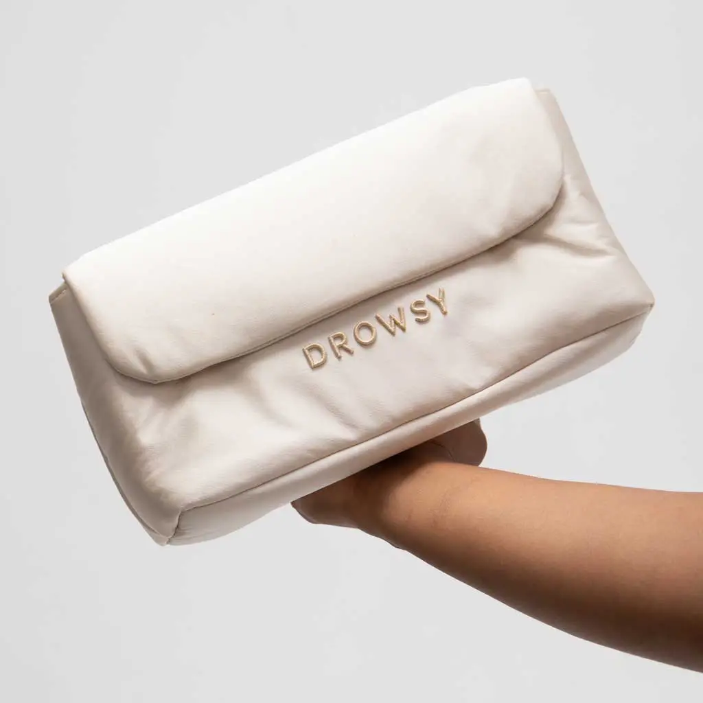 Drowsy Silk Necessaire - Dusty Gold