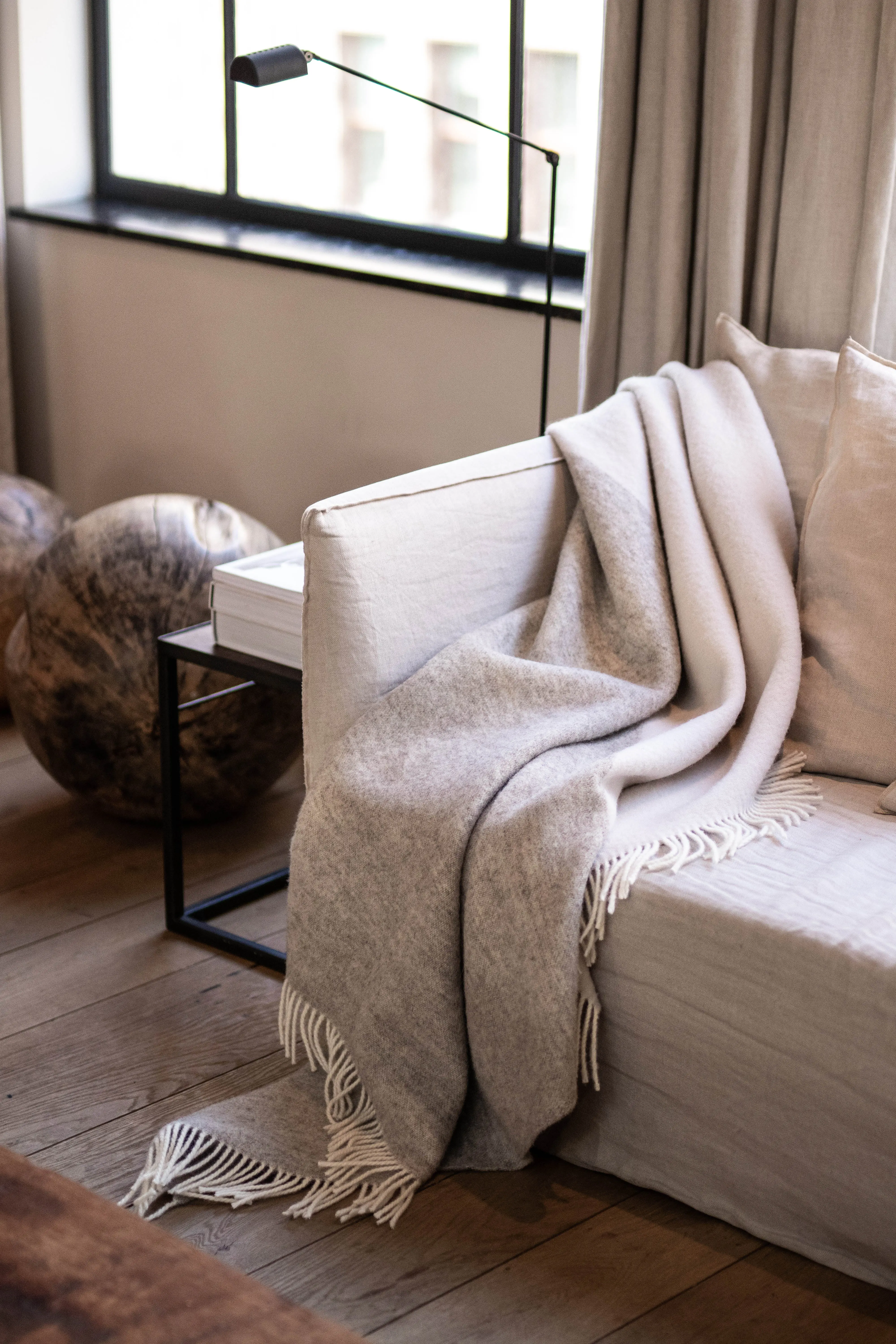 DUO Ecru Blanket - Image 9