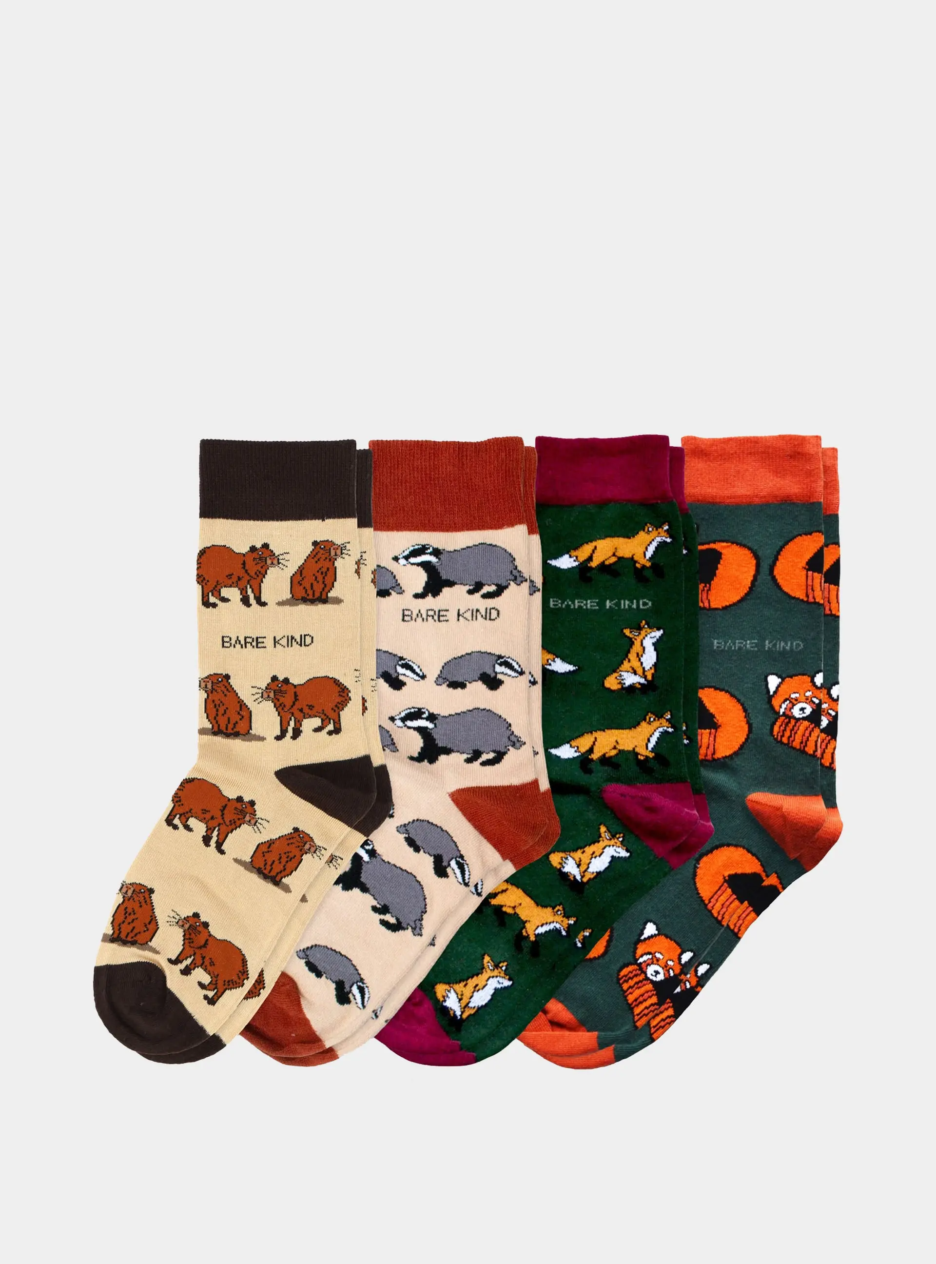 Earthy 4 Pack Bamboo Sock Set