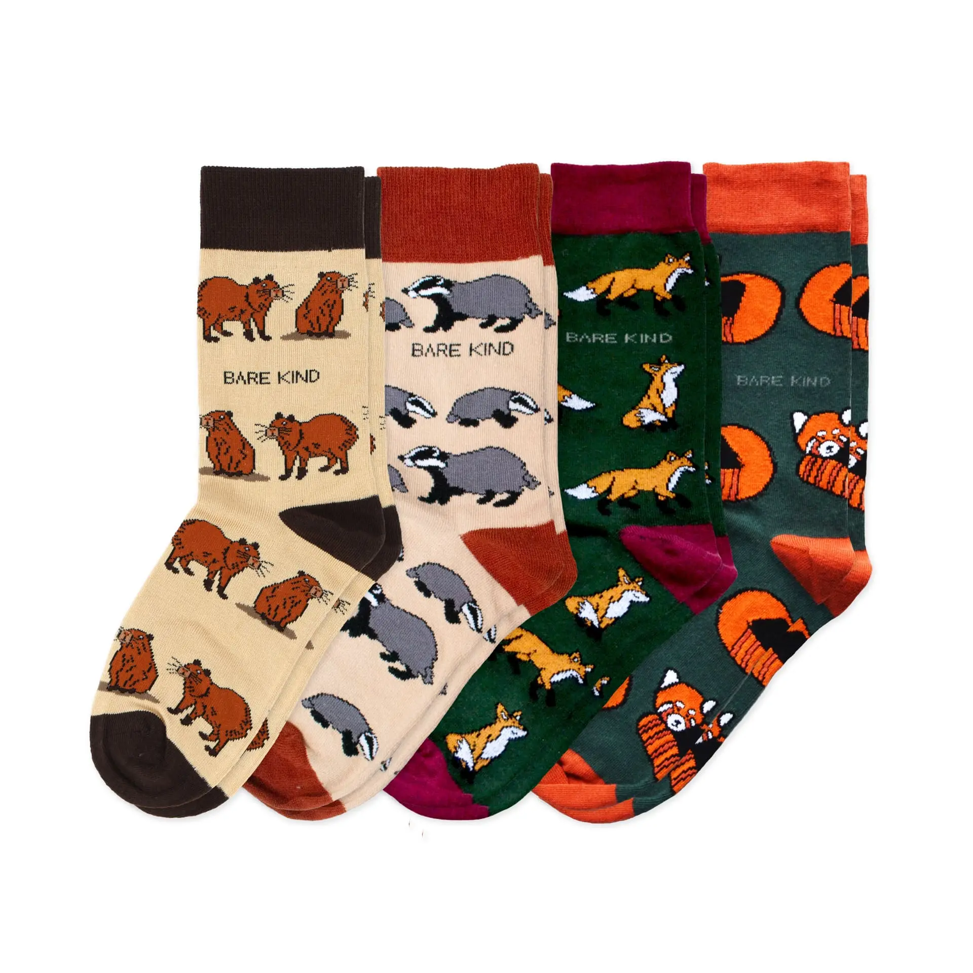 Earthy 4 Pack Bamboo Sock Set - Image 7