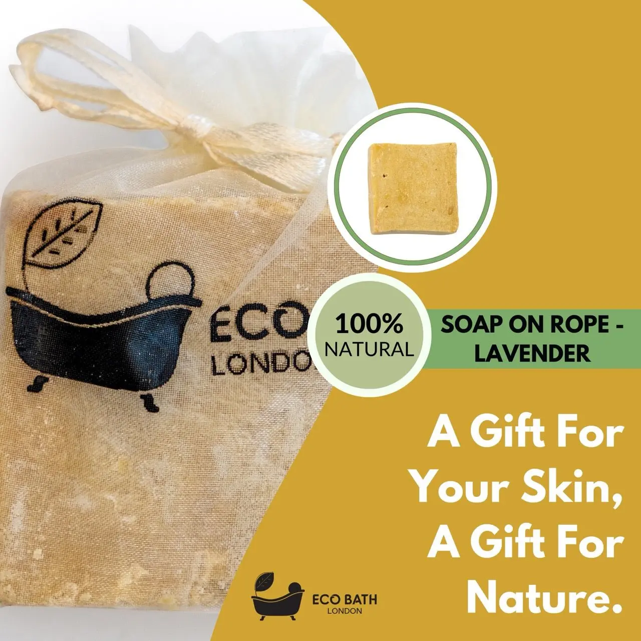 Hand Made Bay & Olive Soap (+/- 200gr) - Image 7