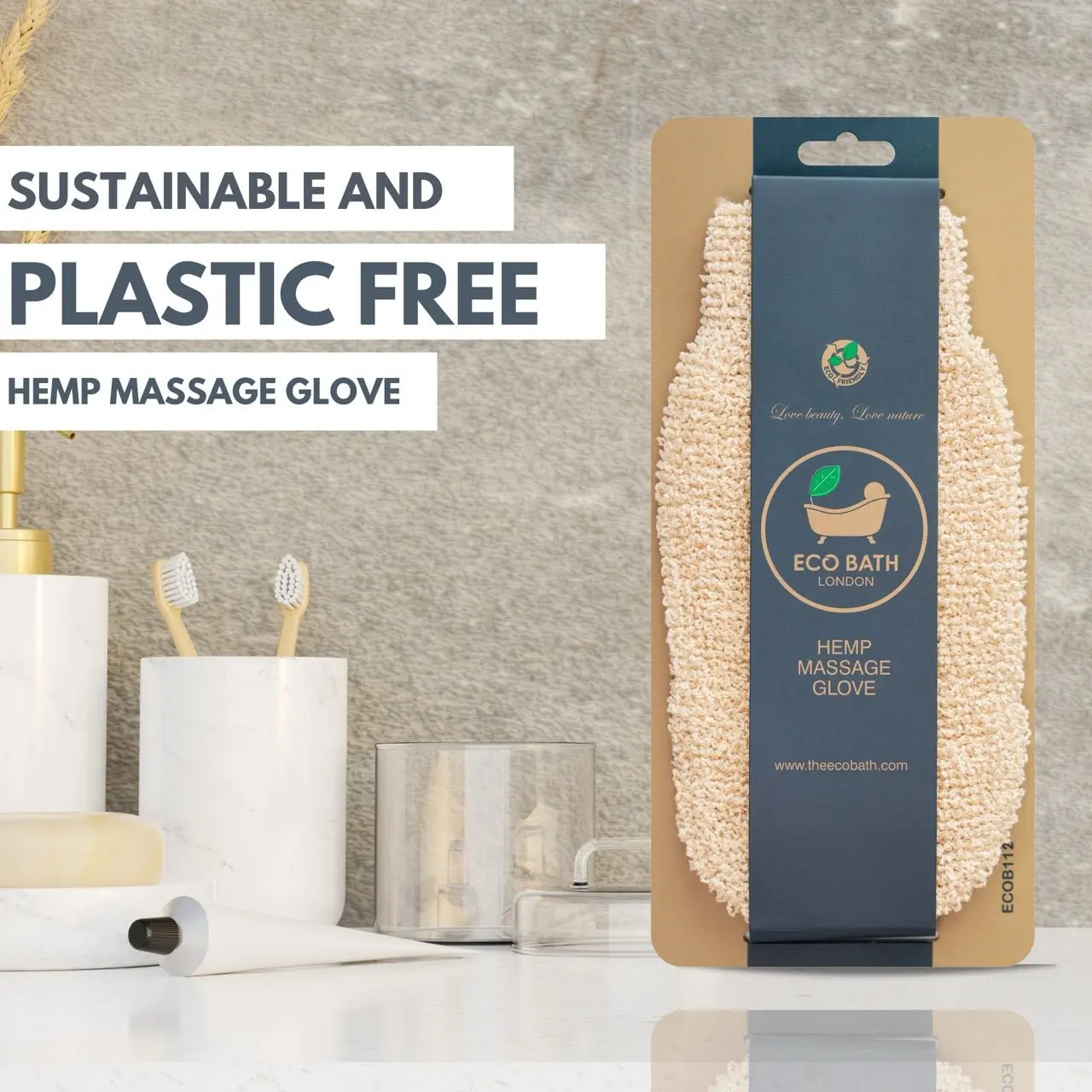 Hemp Massage Glove - Image 6