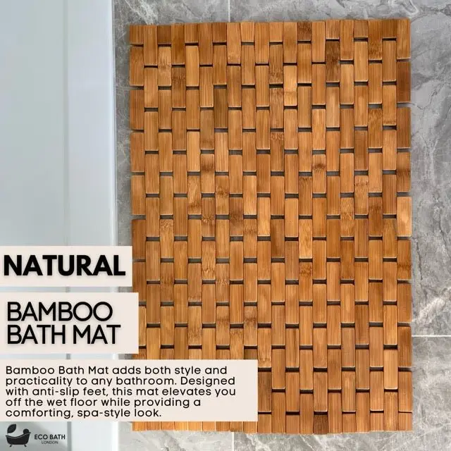 Bamboo Bath Mat - Image 2