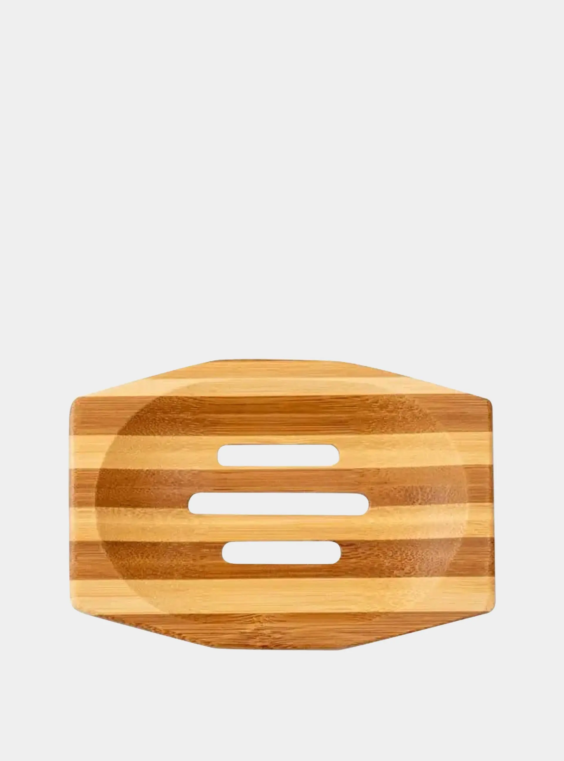 Bamboo Stripes Rectangle Soap Dish