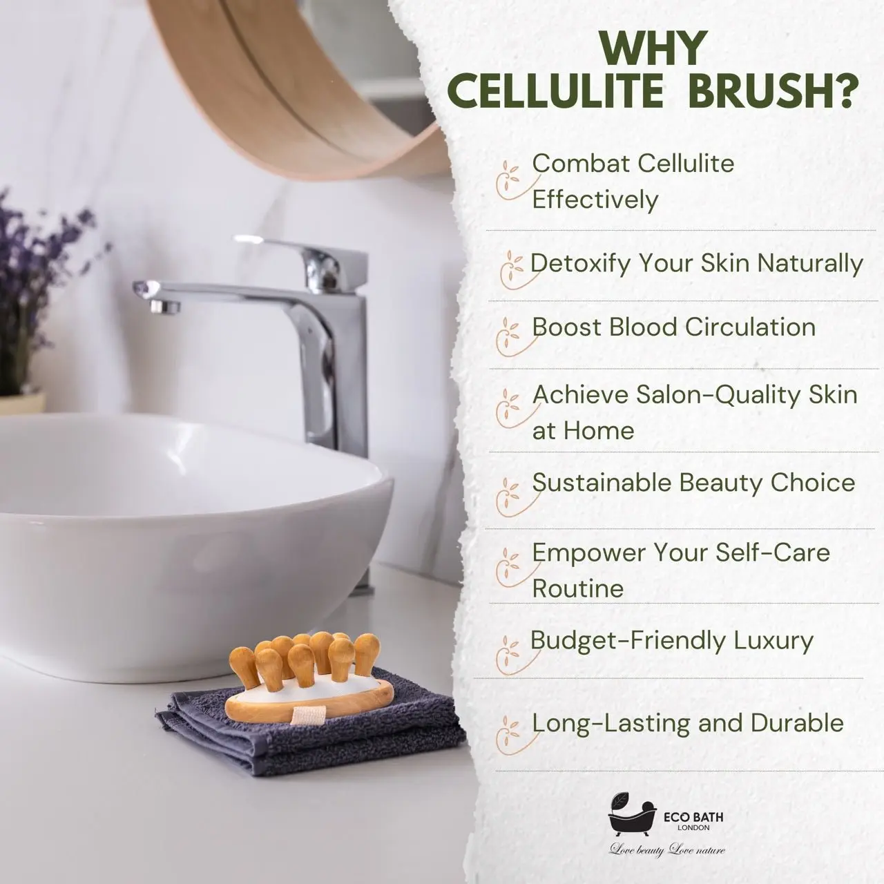 Cellulite Hand Brush Grand - Cellulite Treatment Brush - Image 4