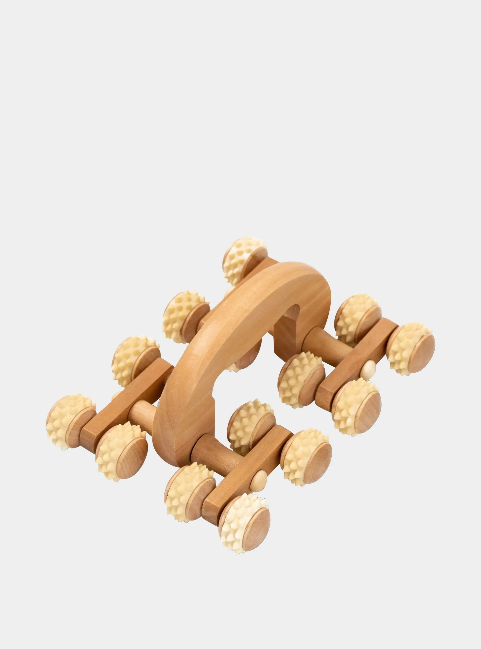 Eco Bath London Deluxe Massager - Natural Wooden Back Massager