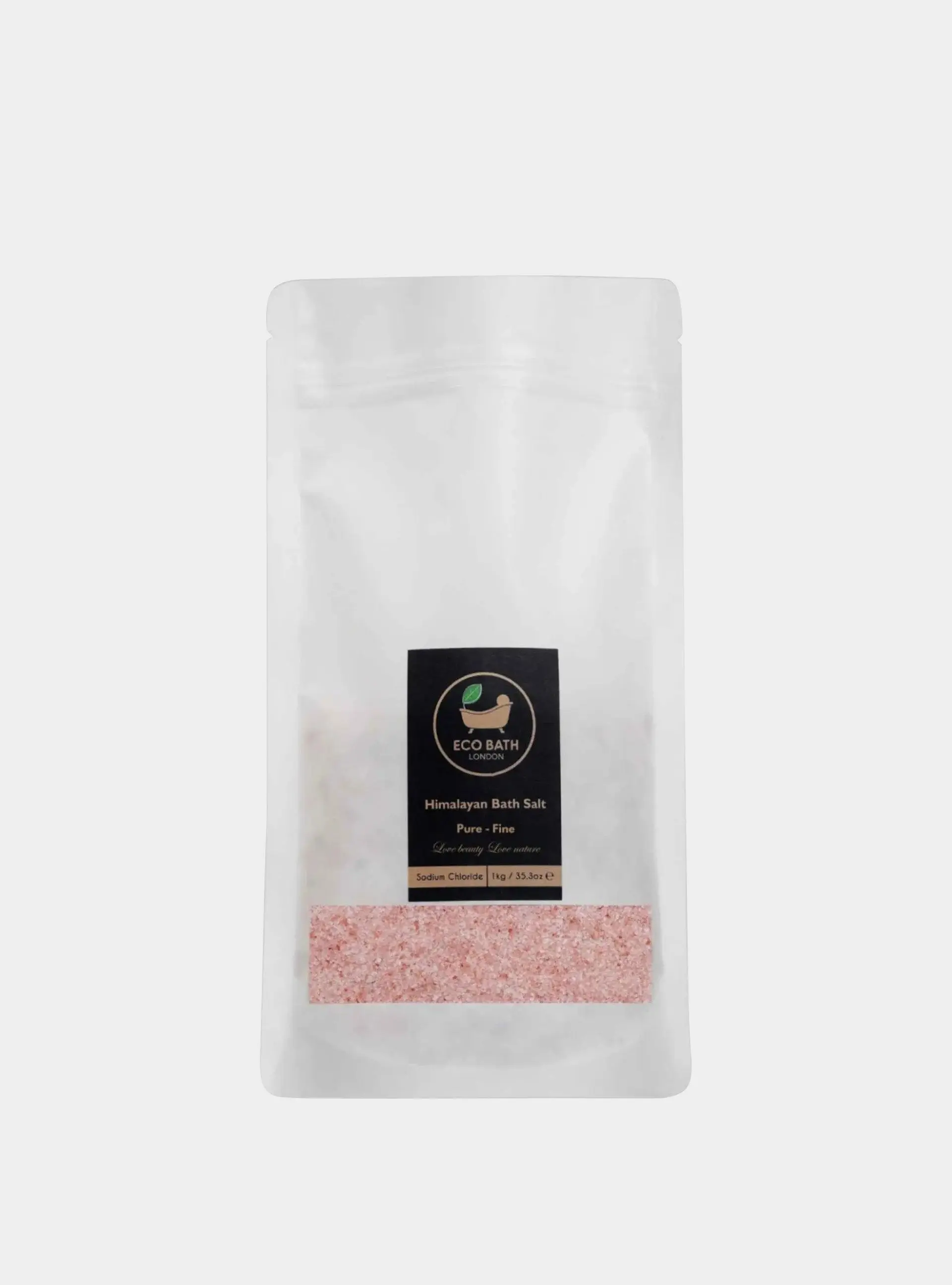 Himalayan Bath Salt Fine Grade - 1 KG