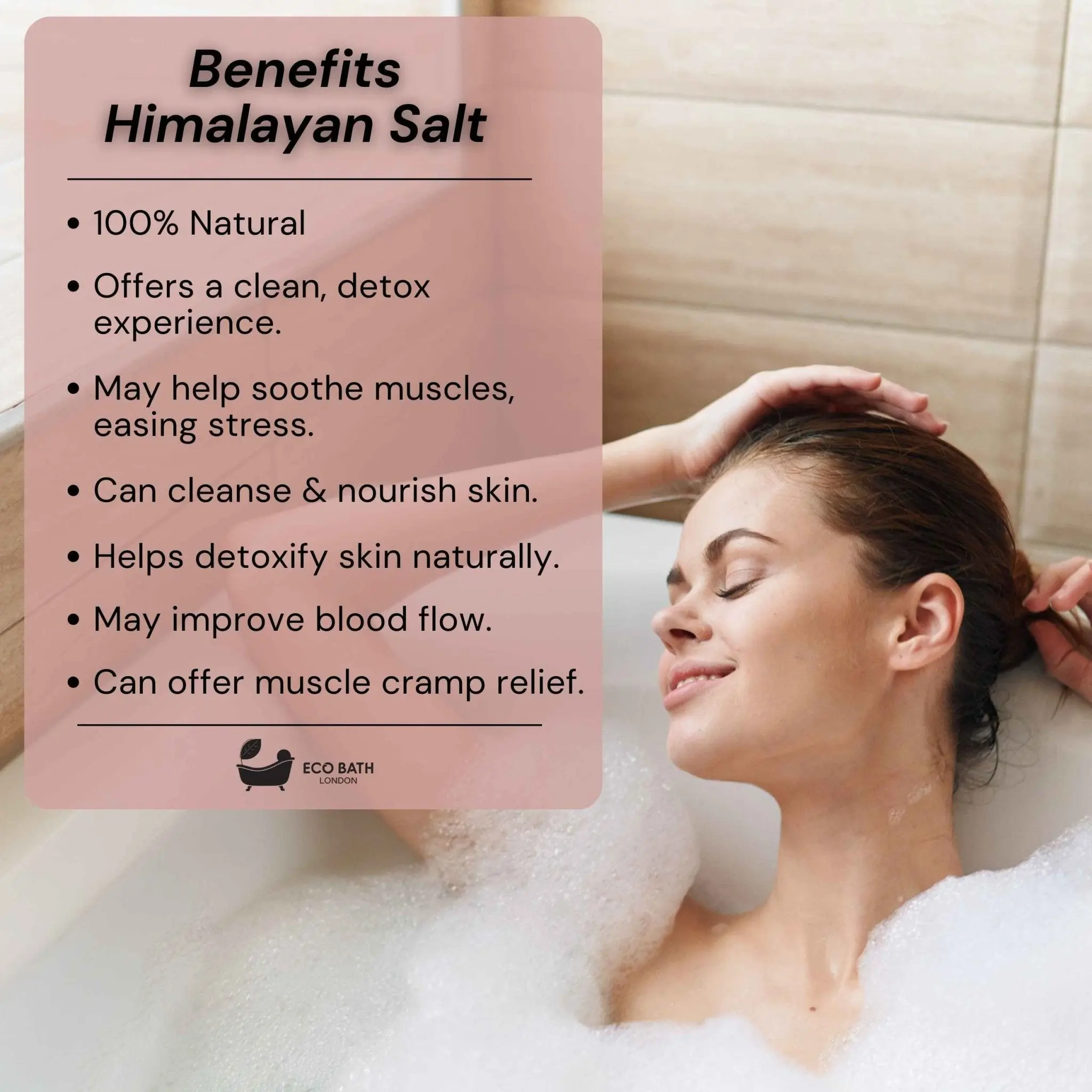 Himalayan Bath Salt Fine Grade - 1 KG - Image 3