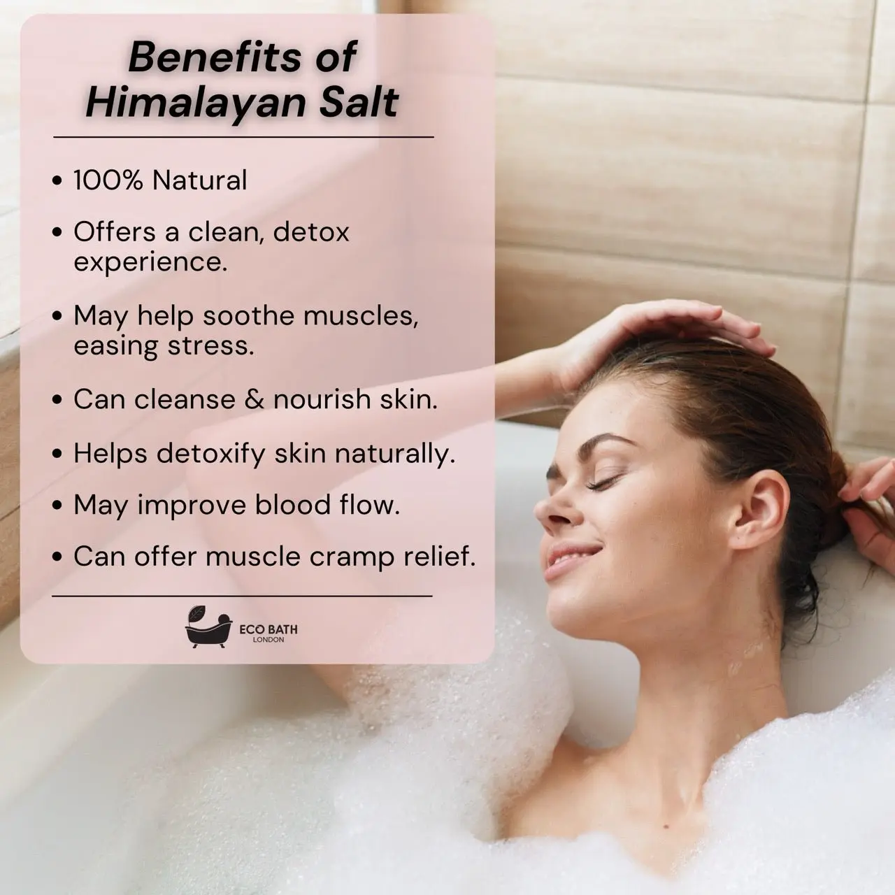 Lemongrass Himalayan Bath Salt 300g - Premium Himalayan Salt Infused with Lemongrass & Calendula - Image 3