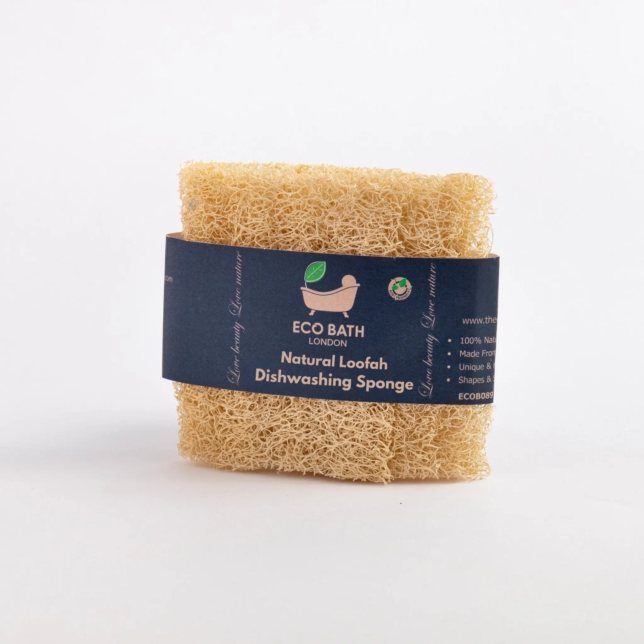 Natural Loofah Dishwashing Sponges - Set of 3 - Image 4