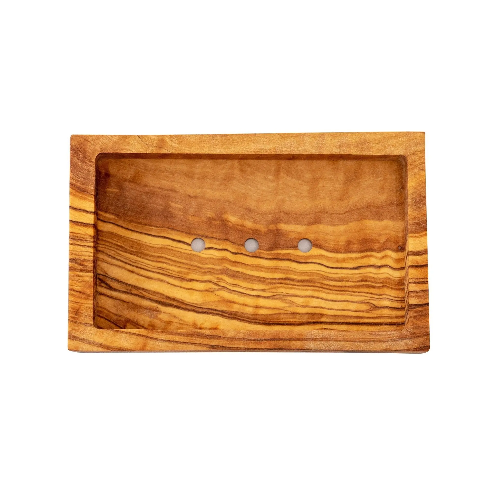 Natural Wooden Soap Dish Collection - Olive Wood and Bamboo Variations, Eco-Friendly Soap Dish Holders for Bathroom - Image 6