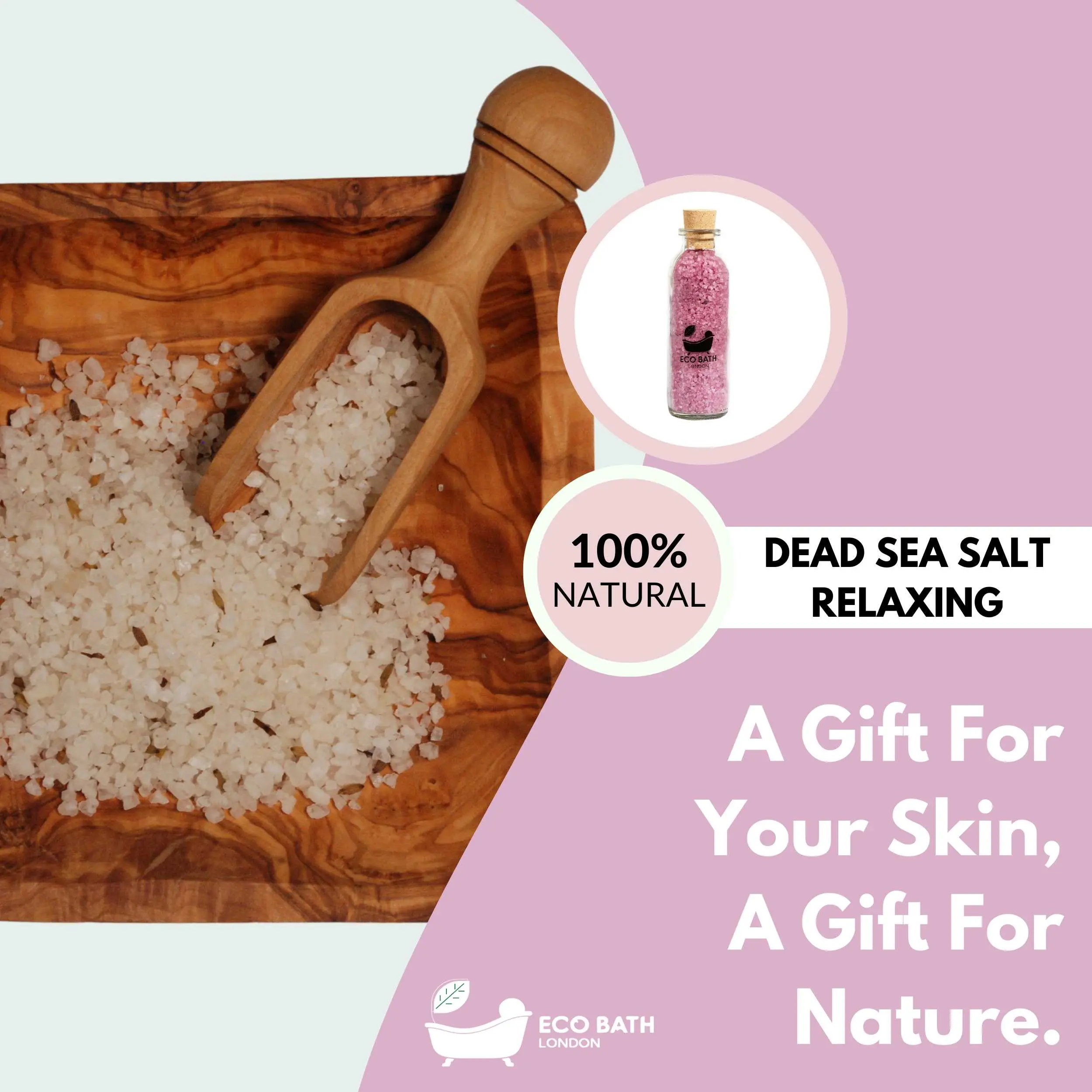 Relaxing Dead Sea Salt - 300g - Image 6