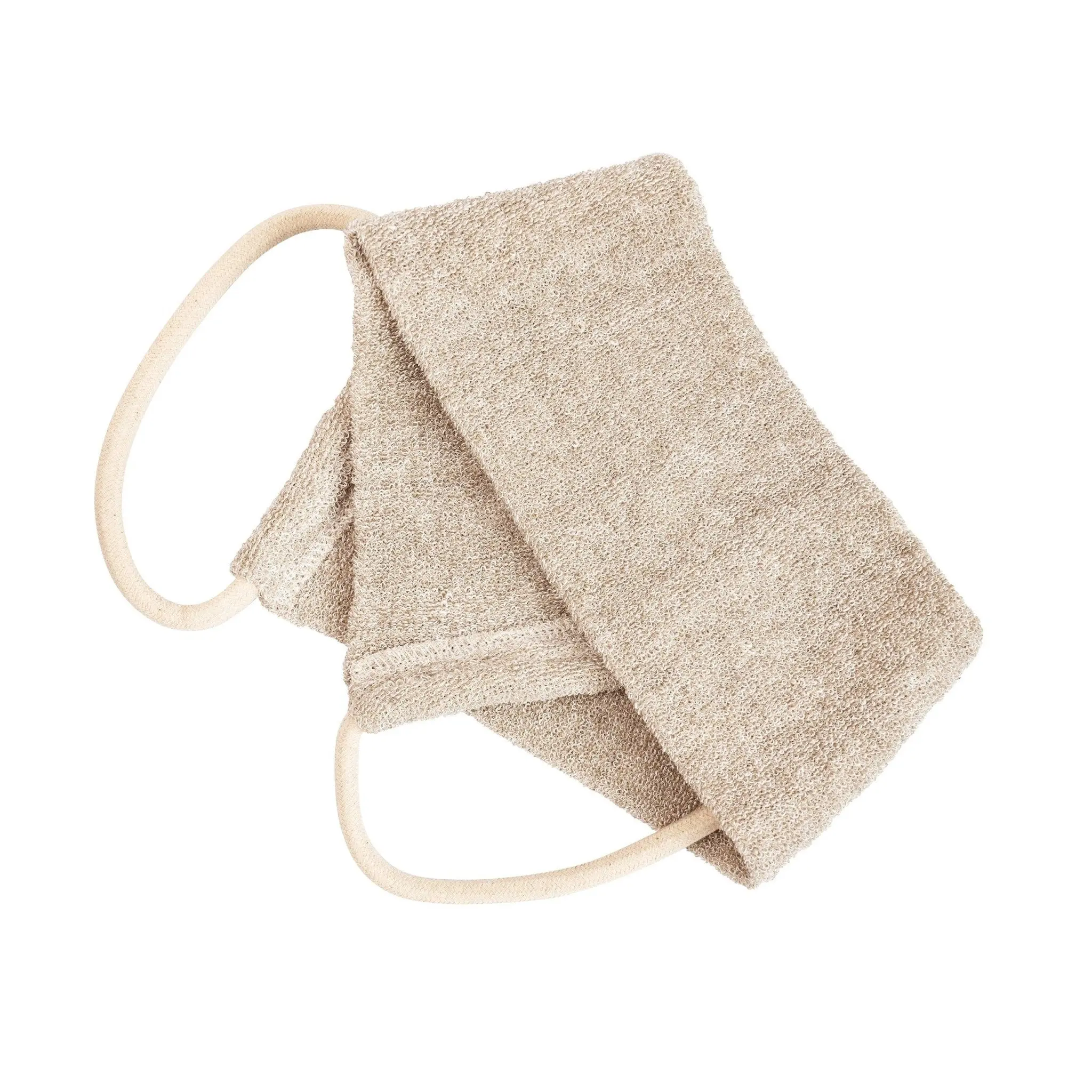 Natural Hemp Linen & Cotton Massage Strap and Glove - Image 2
