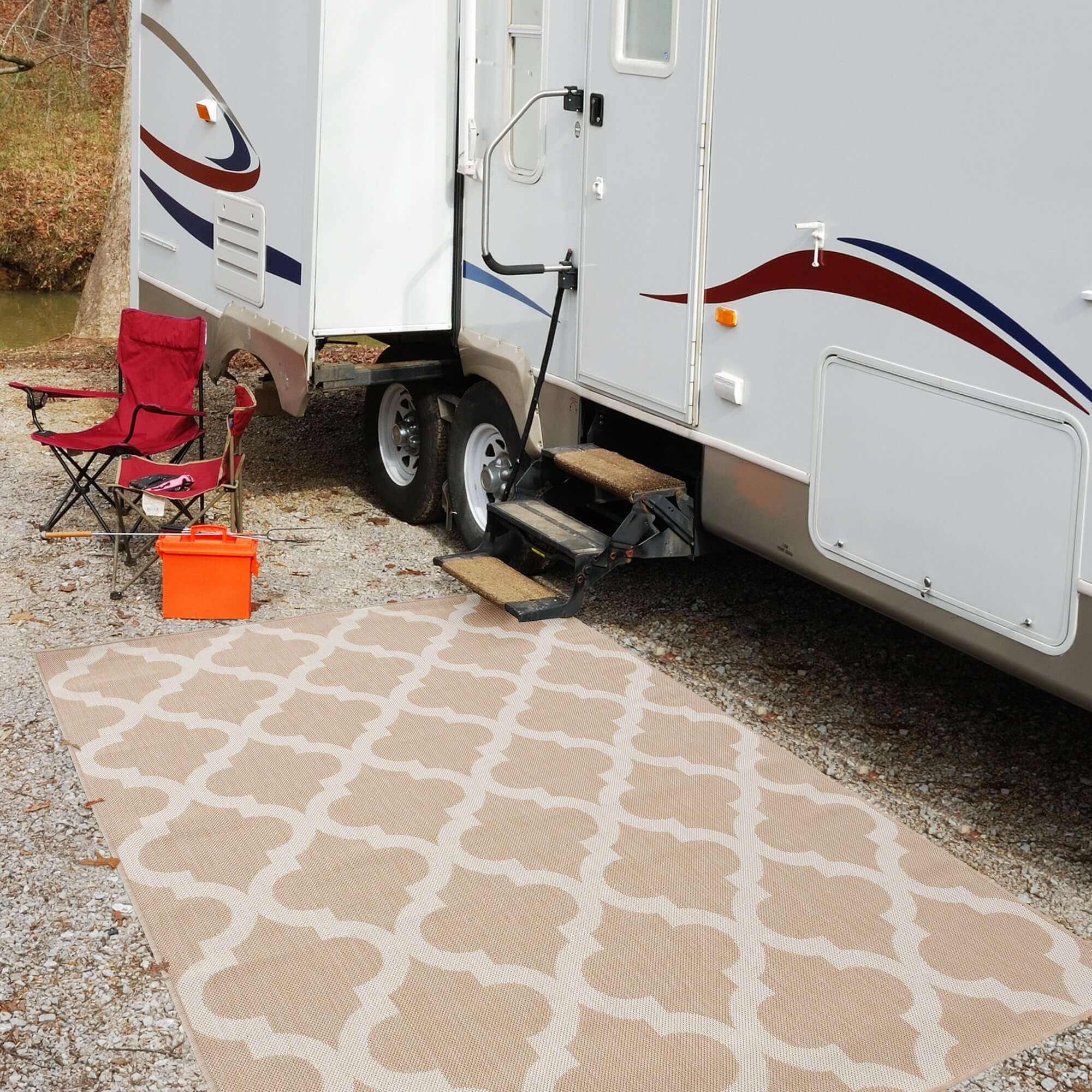Ecology Outdoor Rug Beige | 400b - Image 13