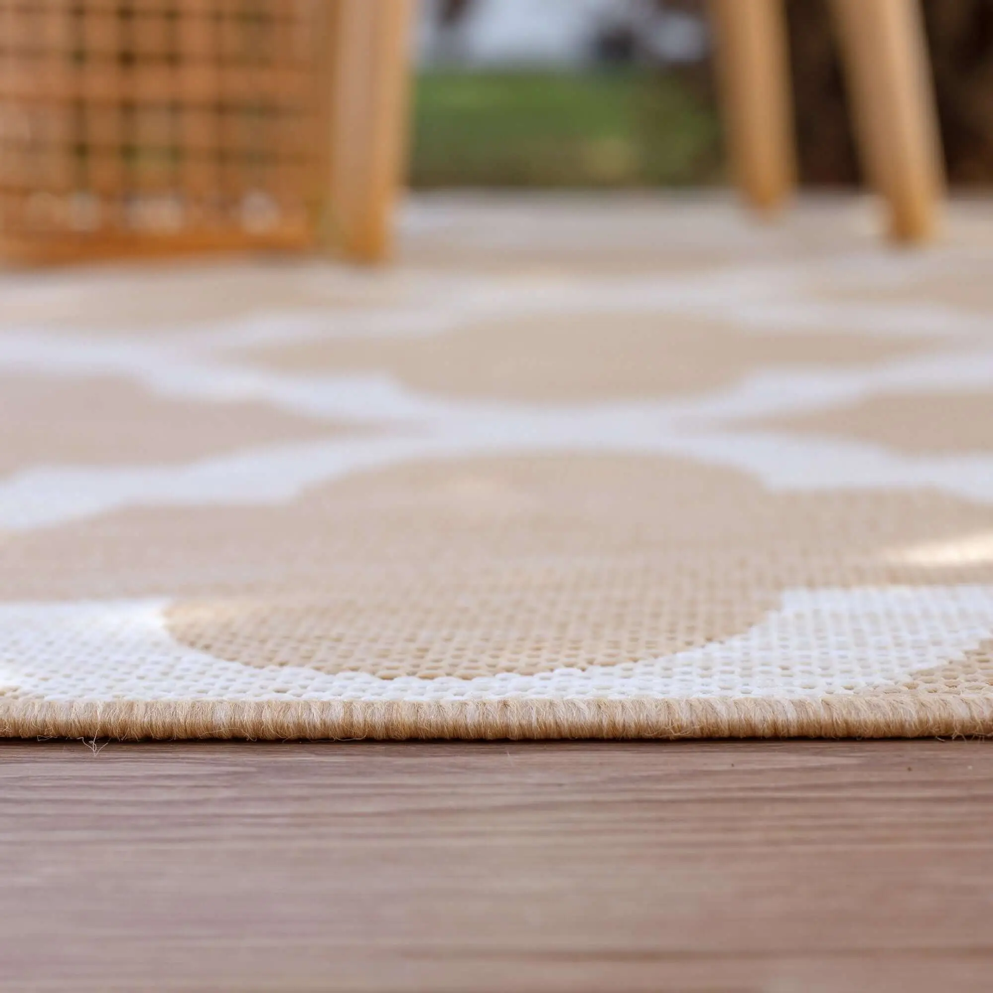 Ecology Outdoor Rug Beige | 400b - Image 6