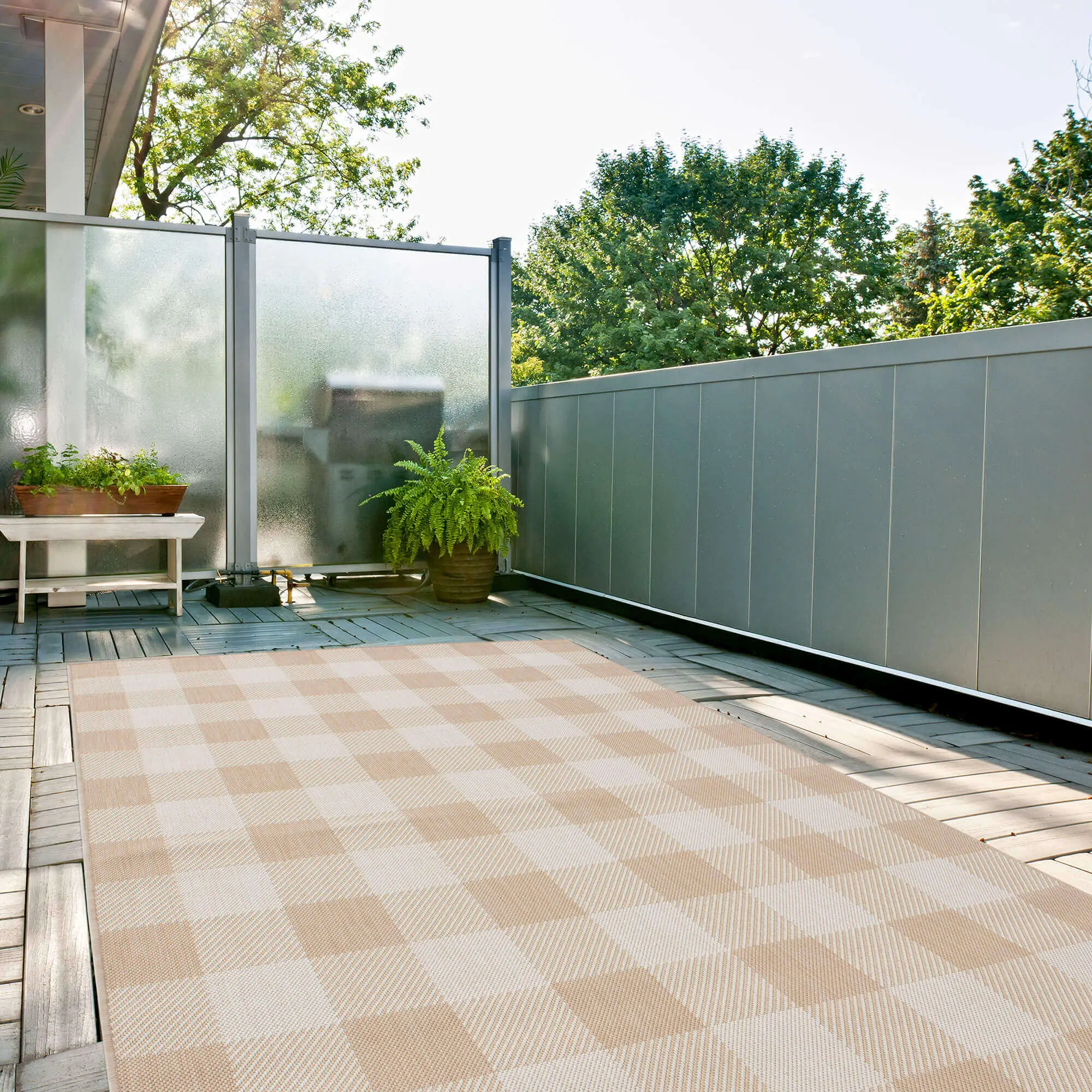 Ecology Outdoor Rug Beige | 700BE - Image 3