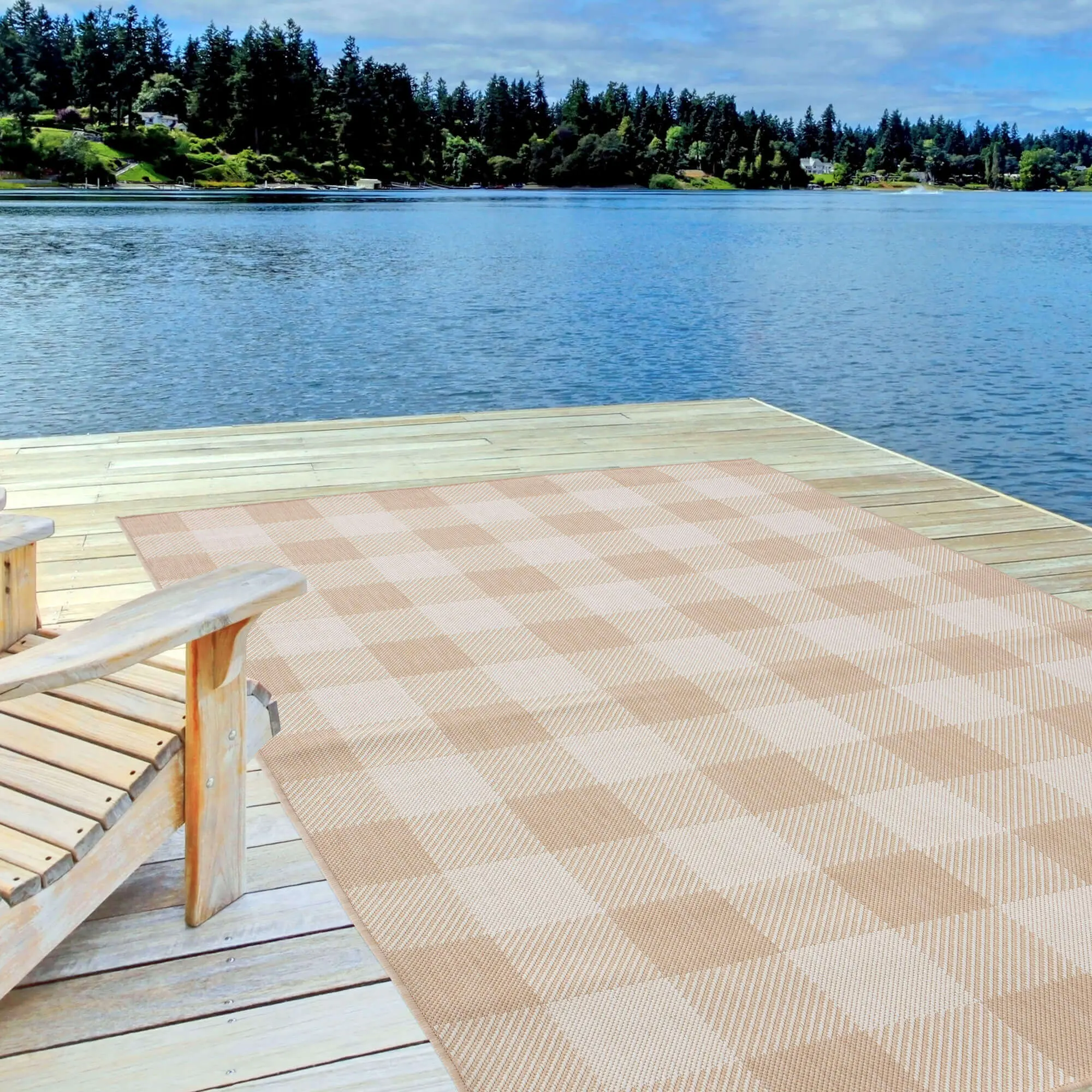 Ecology Outdoor Rug Beige | 700BE - Image 4